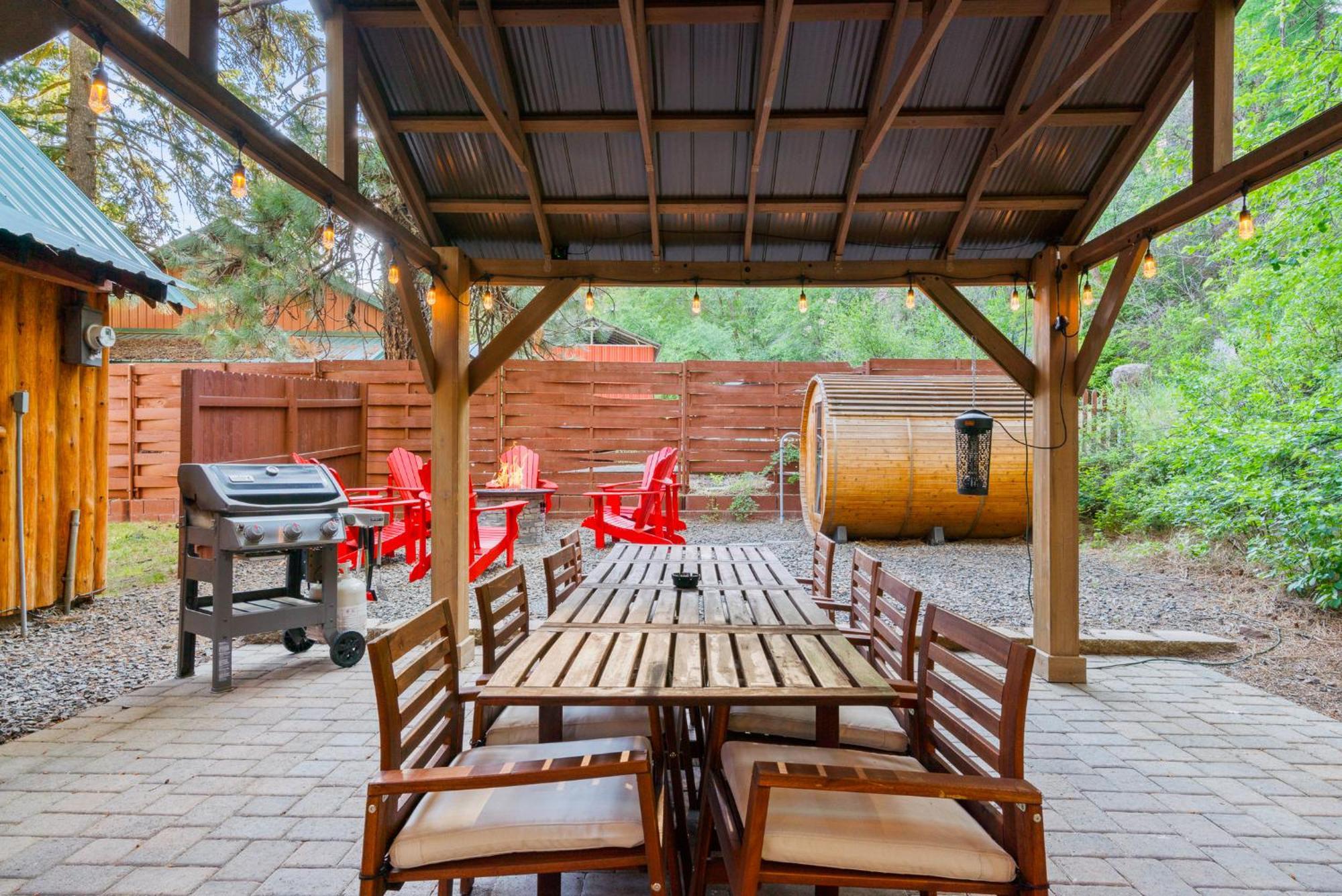 White Pass Log Cabin Luxury Retreat Rimrock Екстер'єр фото