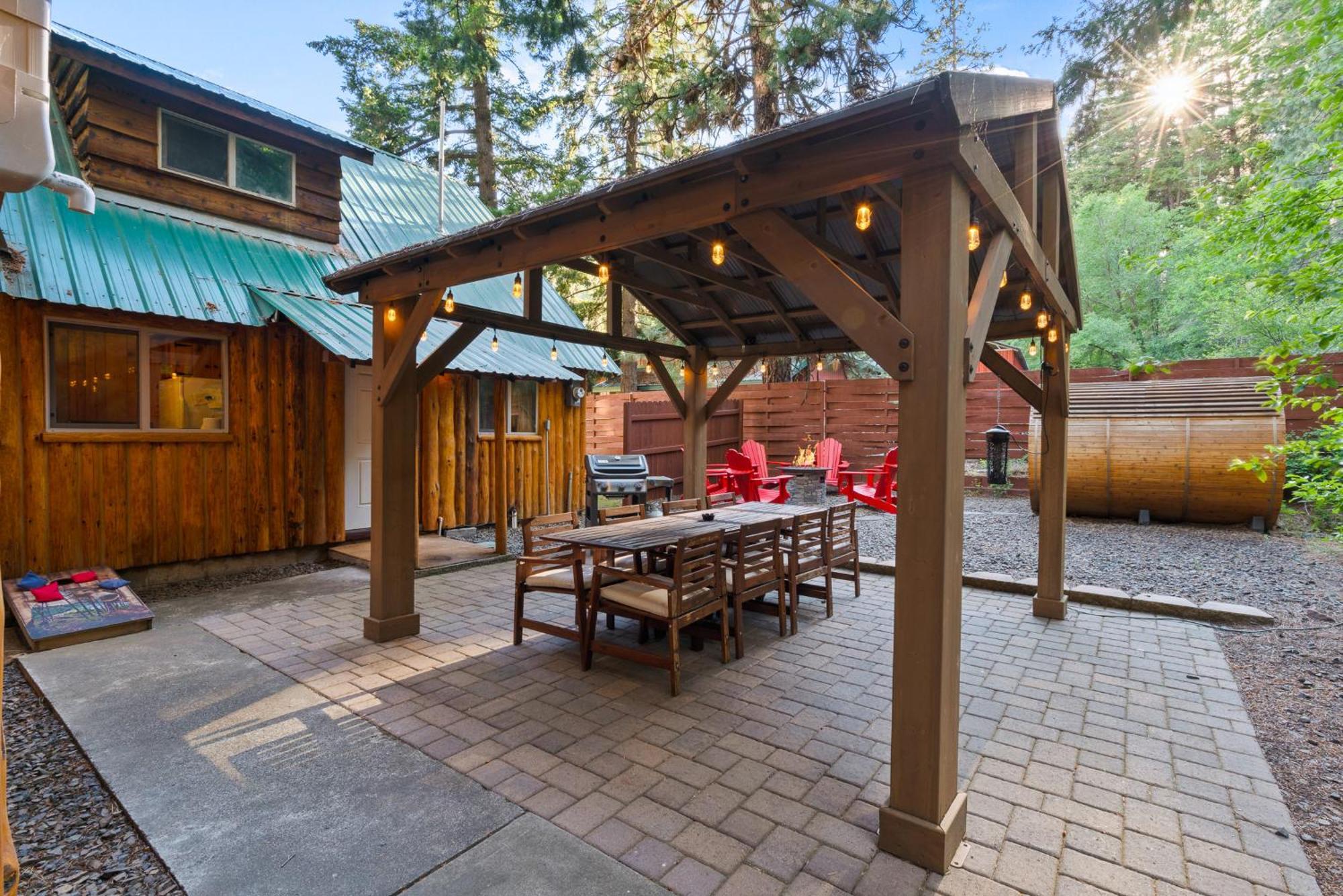 White Pass Log Cabin Luxury Retreat Rimrock Екстер'єр фото